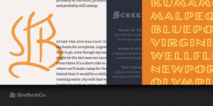 Inkwell Font Poster 8